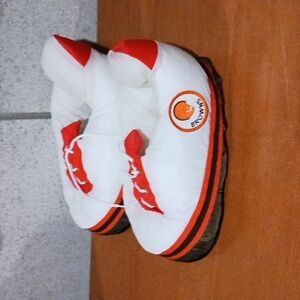 Vintage Carosel by Guy Cleveland Browns Football Slippers Size Large (B6)